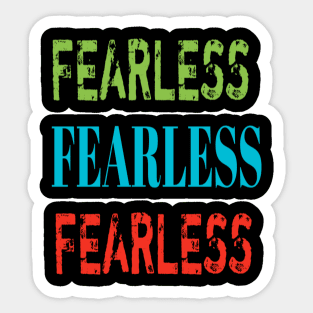 Fearless Sticker